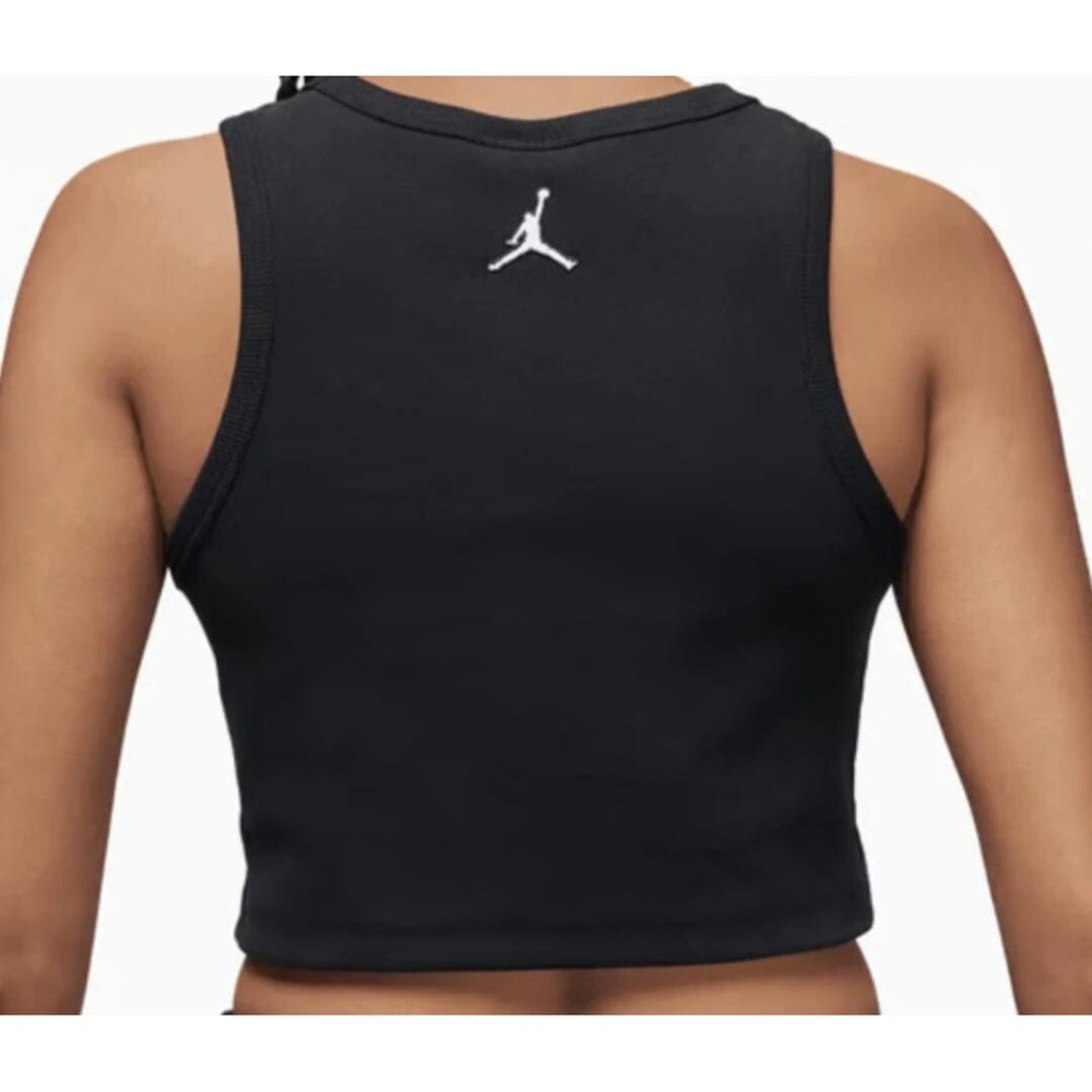 Air Jordan Women's Tank Top DX4700-010‎ Black SZ Large LG Brand New W/ Tags $42 - Picture 2 of 9